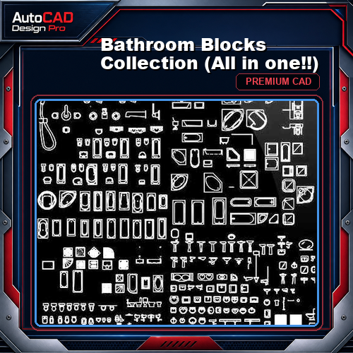 Bathroom Blocks Collection (All in one!!)