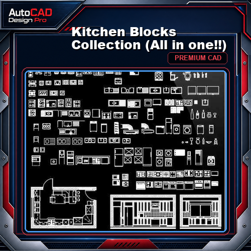Kitchen Blocks Collection (All in one!!)