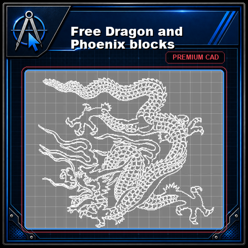 Free Dragon and Phoenix blocks