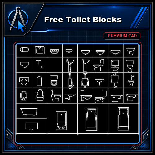 Free Toilet Blocks