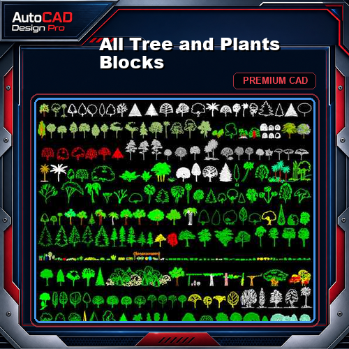 All Tree and Plants Blocks