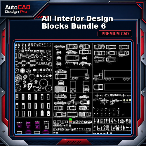All Interior Design Blocks Bundle 6