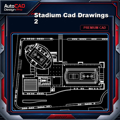 Stadium Cad Drawings 2