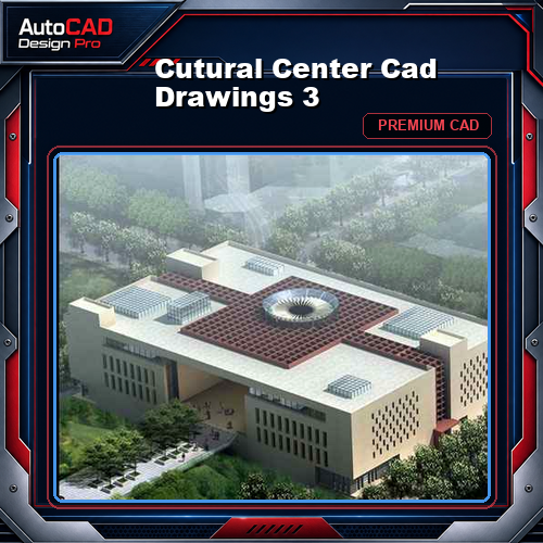 Cutural Center Cad Drawings 3