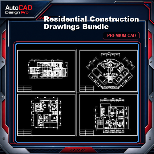 Residential Construction Drawings Bundle