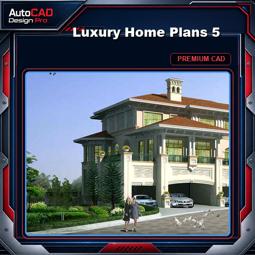 Luxury Home Plans 5