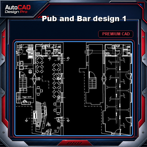 Pub and Bar design 1