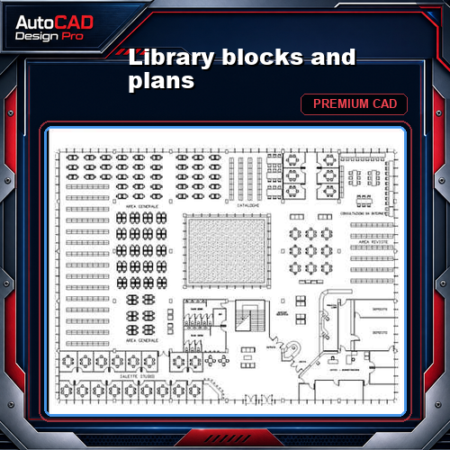 Library blocks and plans