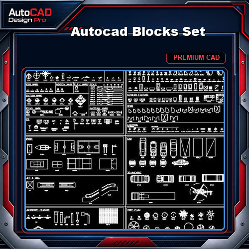 Autocad Blocks Set