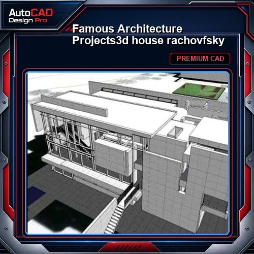 💎【Famous Architecture Projects】3d house rachovfsky