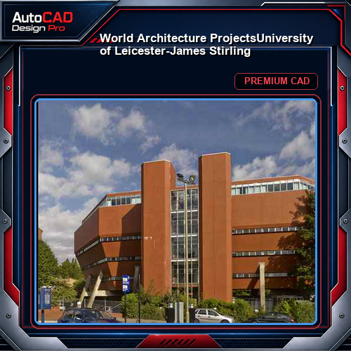 💎【World Architecture Projects】University of Leicester-James Stirling
