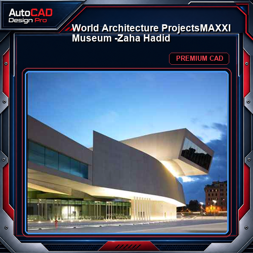 💎【World Architecture Projects】MAXXI Museum -Zaha Hadid