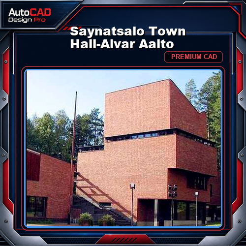 Saynatsalo Town Hall-Alvar Aalto