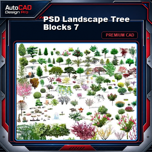 PSD Landscape Tree Blocks 7