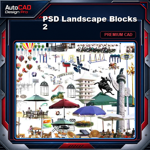 PSD Landscape Blocks 2