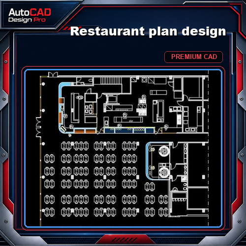 Restaurant plan design