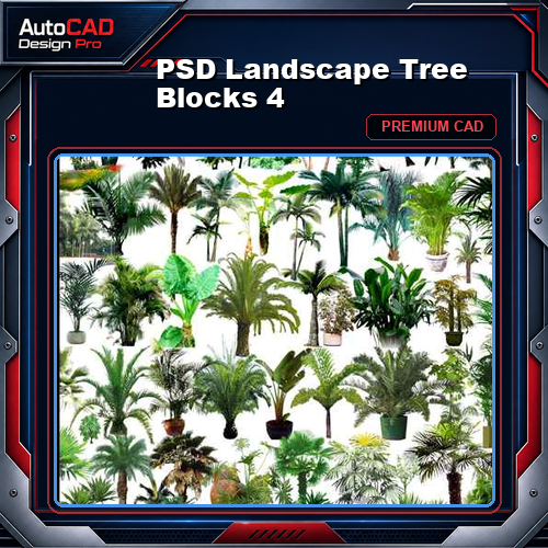 PSD Landscape Tree Blocks 4