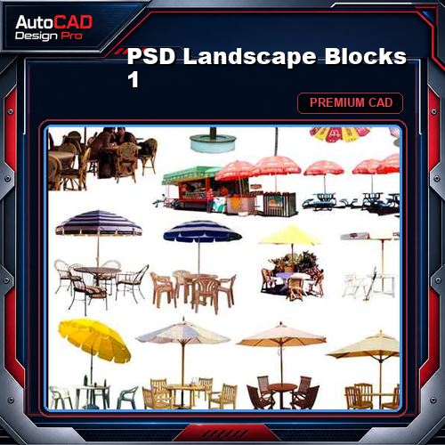 PSD Landscape Blocks 1
