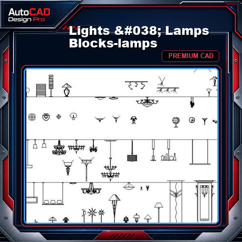 Lights & Lamps Blocks-lamps