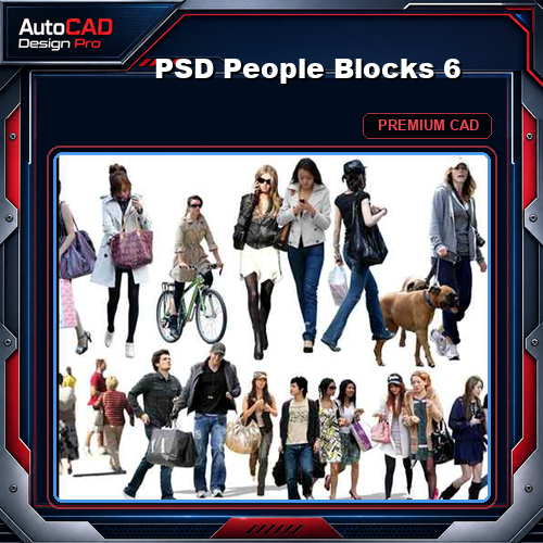 PSD People Blocks 6