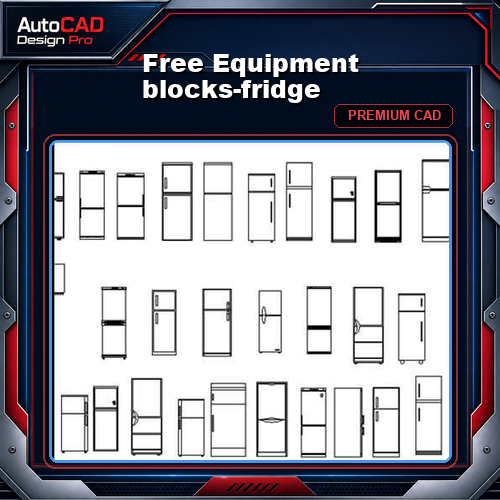 Free Equipment blocks-fridge