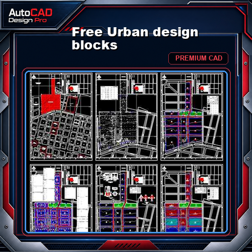 Free Urban design blocks