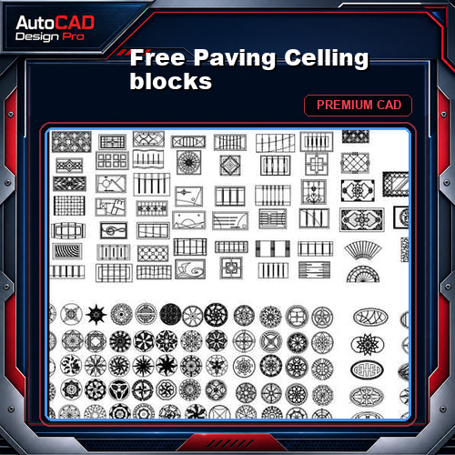 Free Paving Celling blocks