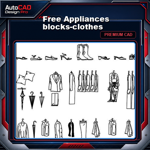 Free Appliances blocks-clothes